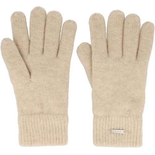 Eisglut Damen Undinel Glove Fleece Winter-Handschuhe, beige, S/M (Umfang 17,5-19cm / 6,5-7,0 inch) von Eisglut