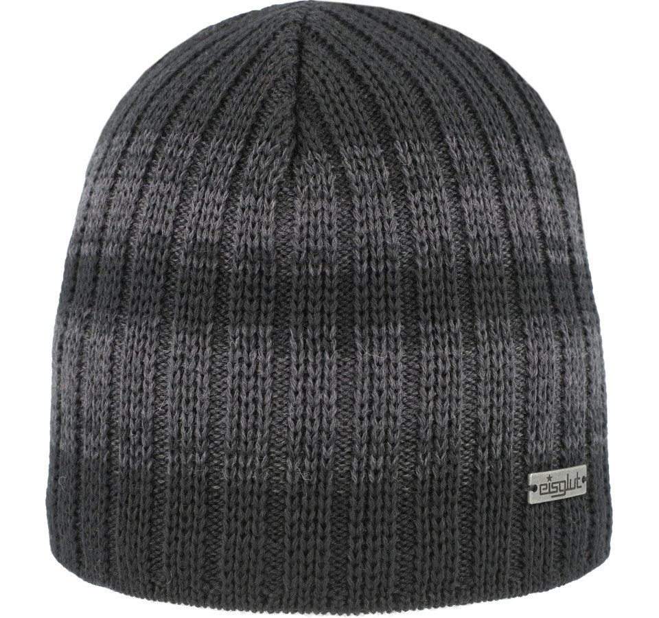 Eisglut Fleecemütze Boosterg Wool SCHWARZ von Eisglut