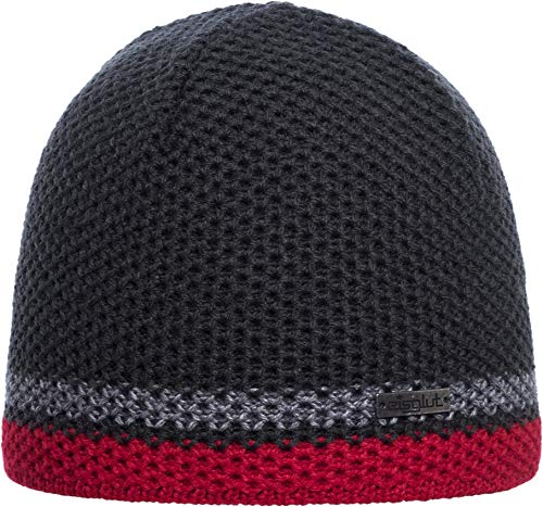 Eisglut Herren Frost XL Fleece, Graphit/Rot, Einheitsgröße von Eisglut