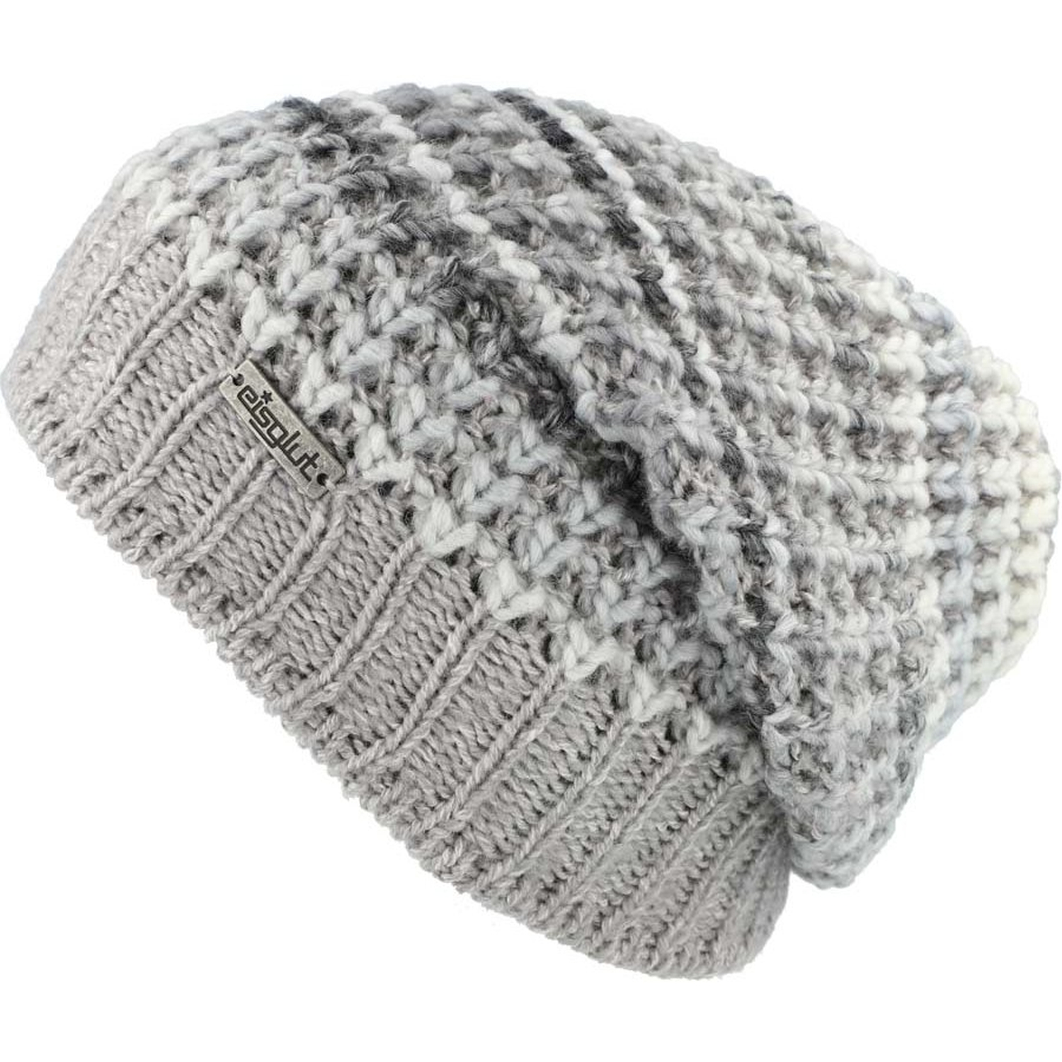 Eisglut Lange Strick-Beanie Vivienl mit Fleece-Innenband von Eisglut