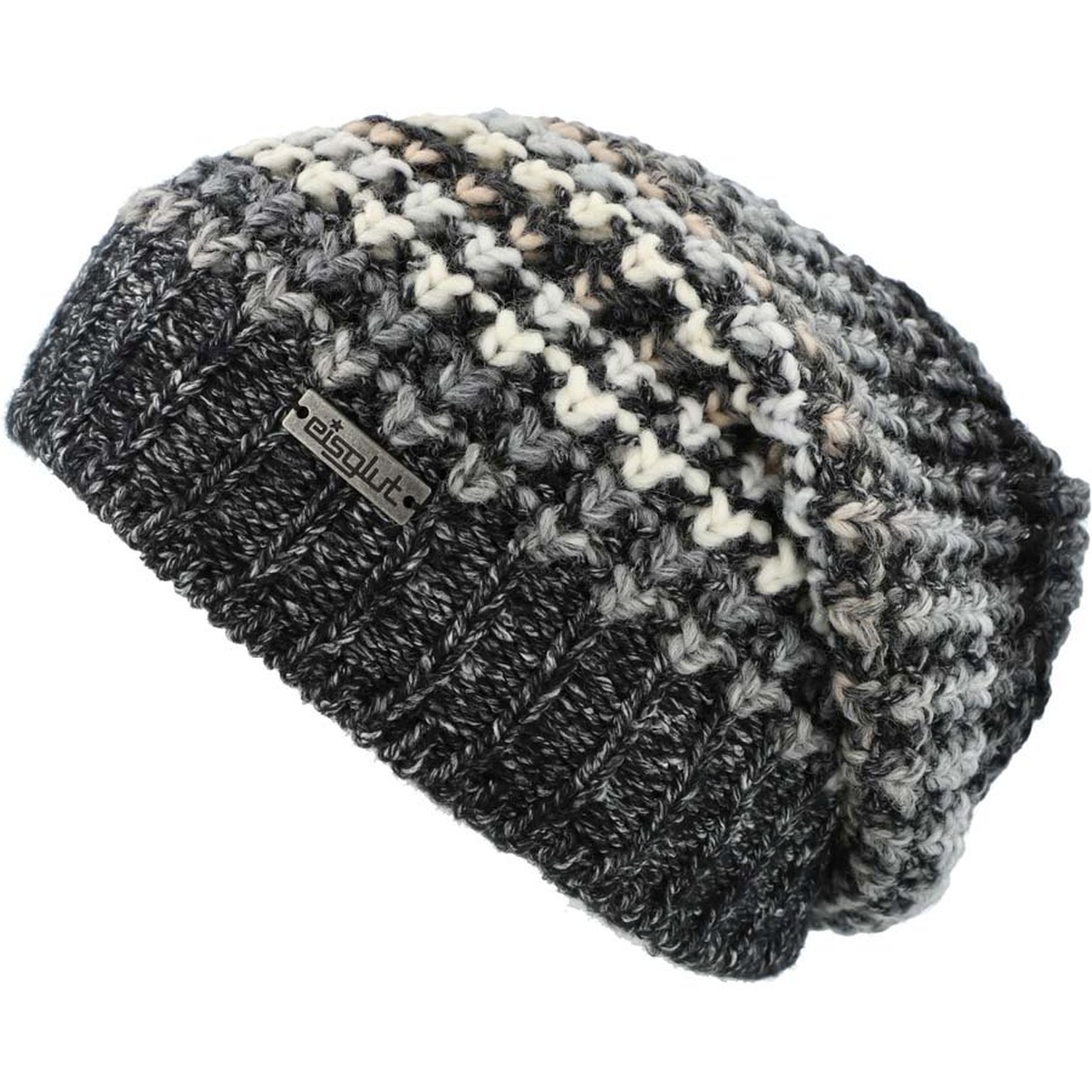 Eisglut Lange Strick-Beanie Vivienl mit Fleece-Innenband von Eisglut