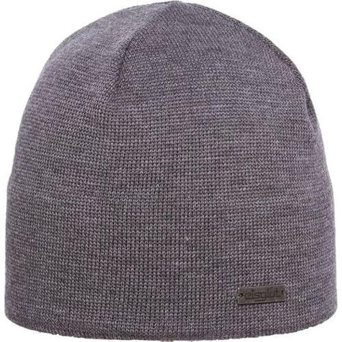 Eisglut Unisex Primog Merino XL Strickmütze, Grau Mel., XL EU von Eisglut