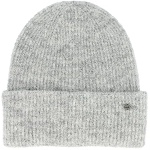 Eisglut Strickmütze Mit Umschlag Toffyl Alpaka Designed In Germany, Silber Mel., Einheitsgröße EU von Eisglut
