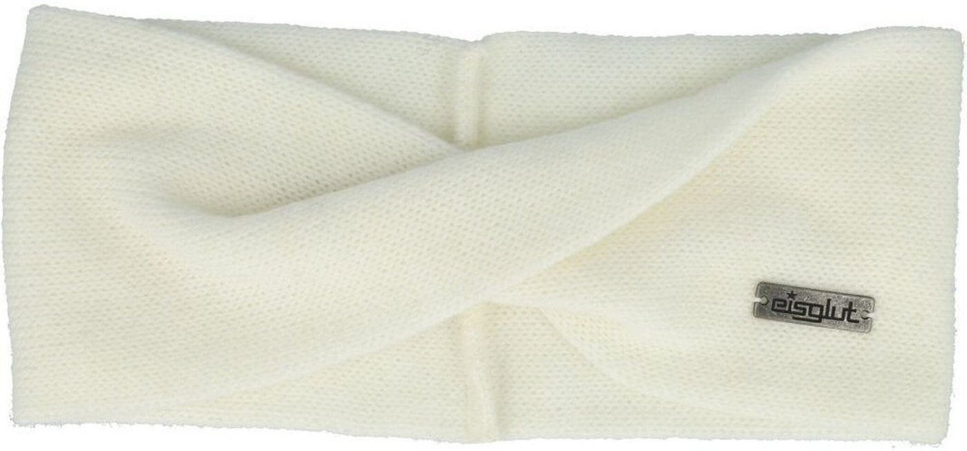 Eisglut Stirnband Elliso Strickstirnband Schleifenoptik weiß Eisglut Stirnband Elliso Strickstirnband Schleifenoptik weiß von Eisglut