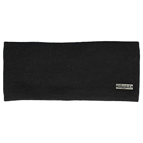 Eisglut Unisex Firsta Merino Stirnband, schwarz, Einheitsgröße von Eisglut