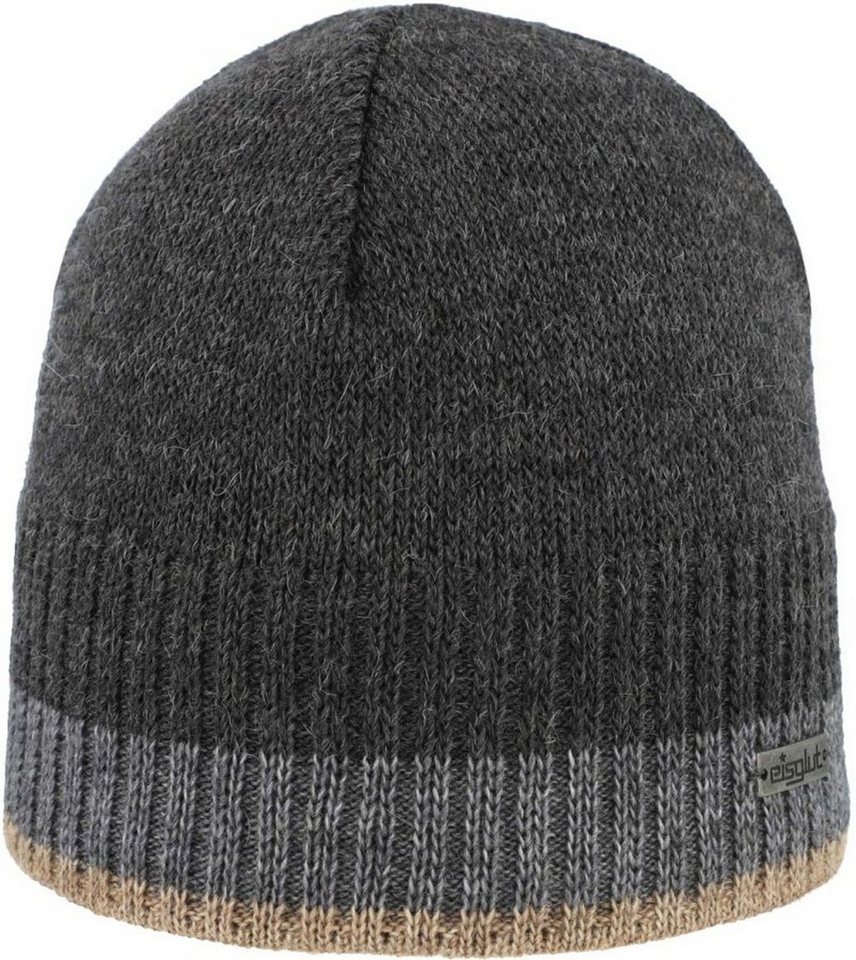 Eisglut Strickmütze Arvidg Alpaka ANTHRAZIT von Eisglut