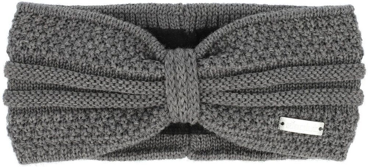 Eisglut Strickmütze Esmeraldal Merino GRAU MEL. von Eisglut