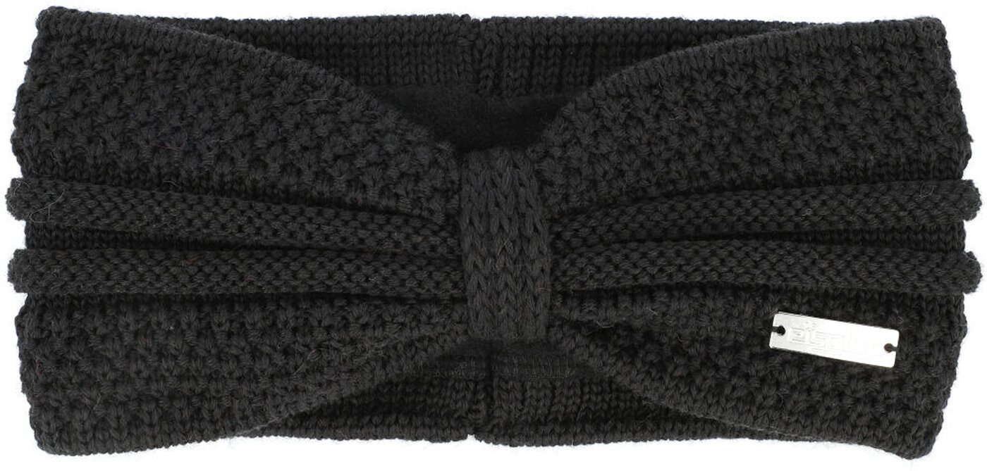 Eisglut Strickmütze Esmeraldal Merino SCHWARZ von Eisglut