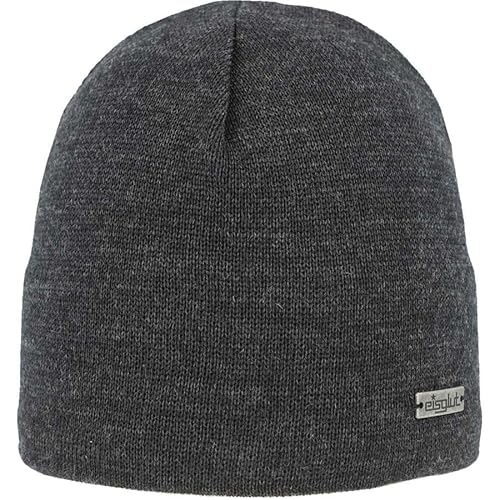 Eisglut Unisex Finea Merino Strickmütze, Anthrazit, Einheitsgröße EU von Eisglut