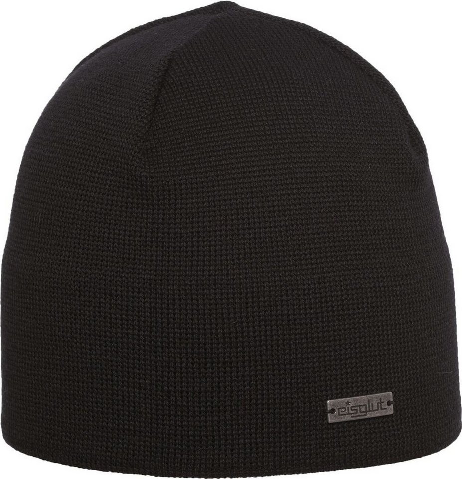 Eisglut Strickmütze Primog Merino Strickmütze - Schwarz von Eisglut
