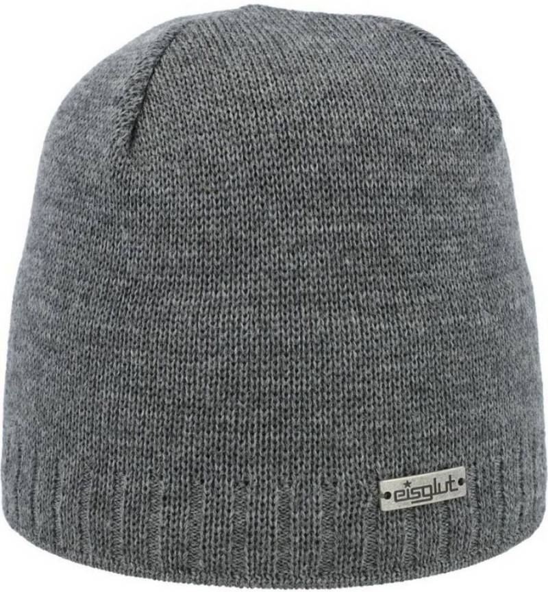 Eisglut Strickmütze Raffertya Rewoolife GRAU MEL. von Eisglut