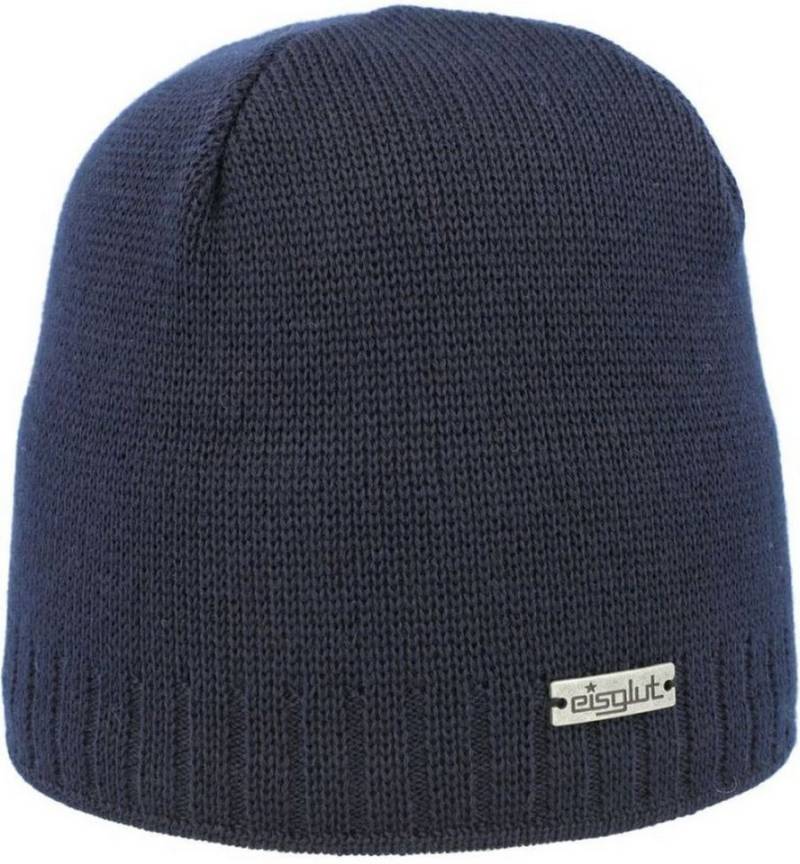 Eisglut Strickmütze Raffertya Rewoolife MARINE von Eisglut