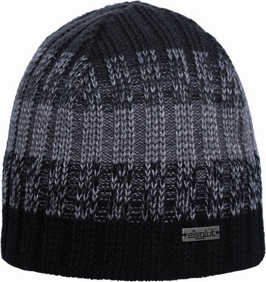 Eisglut Strickmütze Renoo SCHWARZ/GRAFIT von Eisglut