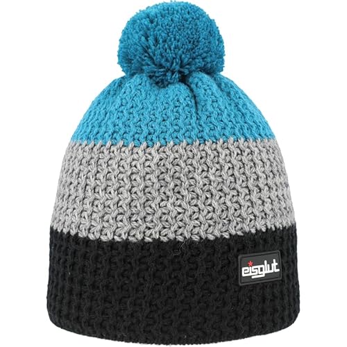 Eisglut Strickmütze Stormyo mit Wollbommel Made in Germany von Eisglut