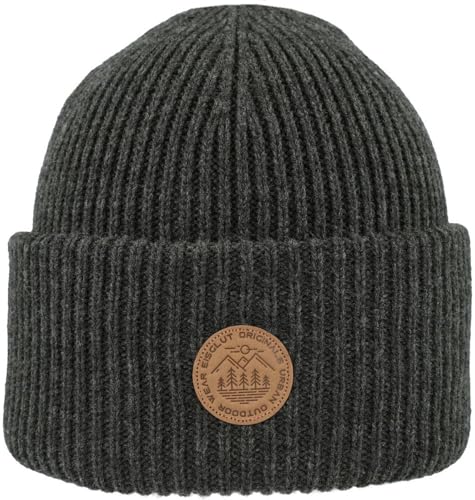 Eisglut Strickmütze Unityo mit Umschlag Designed in Germany von Eisglut