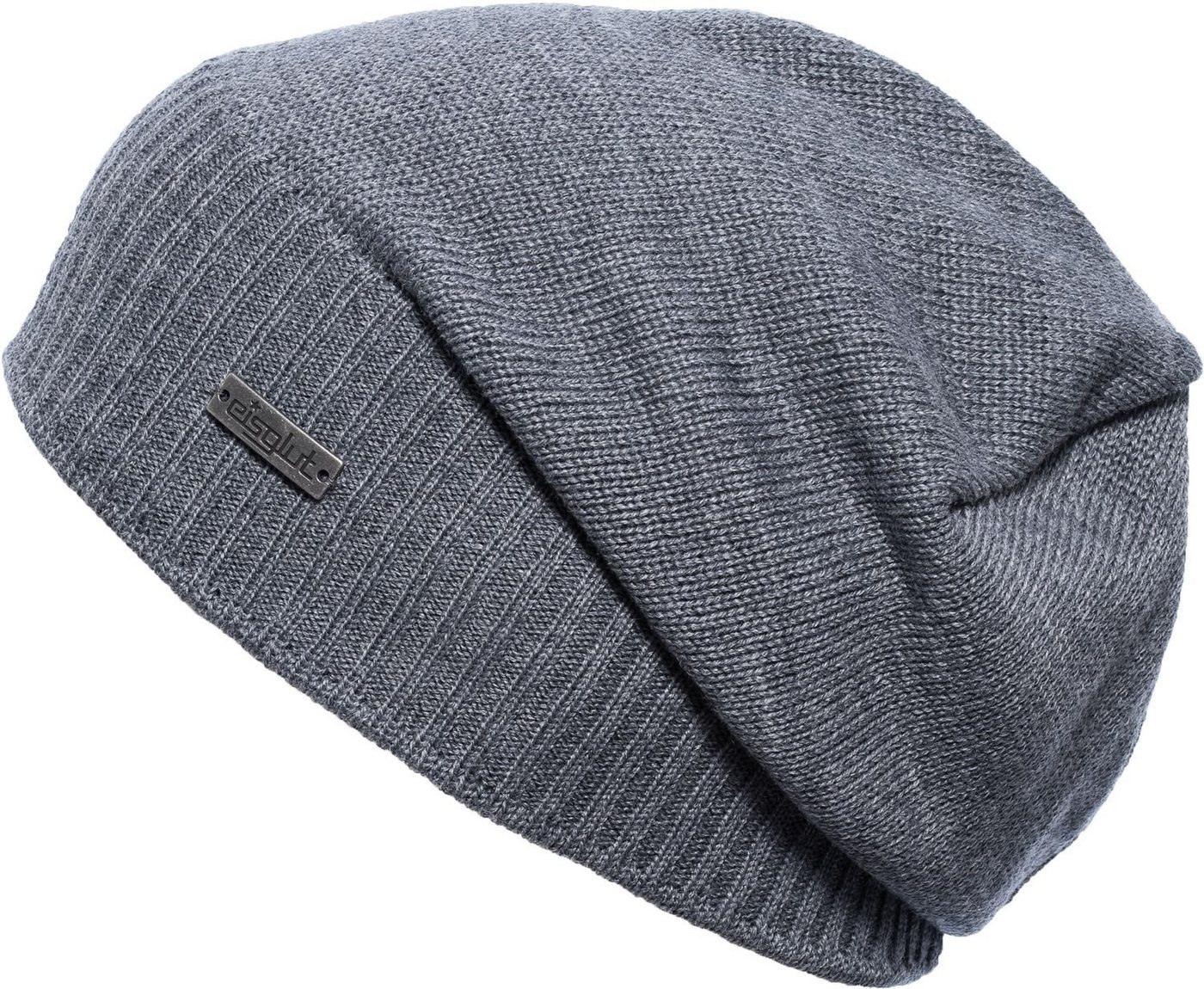 Eisglut Strickmütze feine Beanie Estebang mit Fleece-Innenband von Eisglut