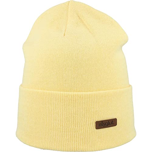 Eisglut Unisex Tonio Cotton Beanie-Mütze, vanille, M 57-58cm von Eisglut