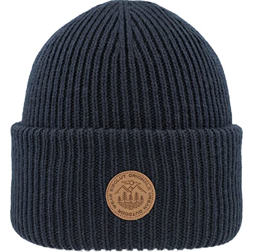 Eisglut Unisex Unityo Strickmütze, Marine, Einheitsgröße EU von Eisglut