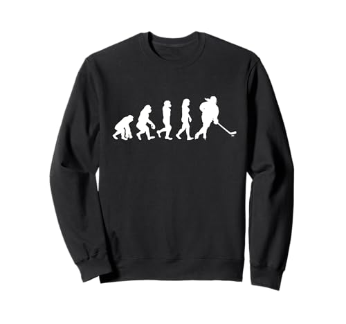 Eishockey Frau Evolution Trikot - Eishockey Damen Team Sweatshirt von Eishockey Damen Icehockey Girl Eishockeyspielerin