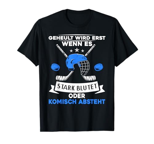 Herren Eishockey Eishockeyschläger Männer Eishockey T-Shirt von Eishockey Geschenke Und Zubehör Für Herren Männer