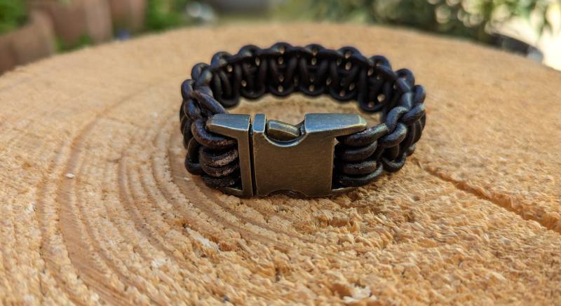 Lederarmband " Vintage Leather von Eiskomitee