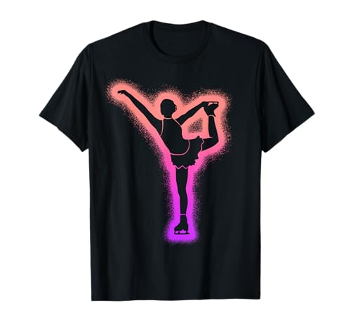 Eiskunstläuferin Eislaufen Kinder Mädchen Damen Eiskunstlauf T-Shirt Eiskunstläuferin Eislaufen Kinder Mädchen Damen Eiskunstlauf T-Shirt von Eiskunstlaufen Eissport Schlittschuh Designs