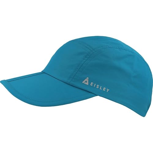 Eisley Unisex Gobi Cap mit UPF50+ / atmungsaktiv & schnell trocknend/faltbares Schild/Klettverschluss, Fjord, L von Eisley