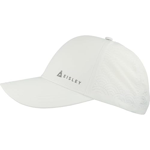 Eisley Unisex Salerno Cap Mit UPF50+ Atmungsaktiv & Schnell Trocknend Klettverschluss, Weiß, Einheitsgröße EU von Eisley