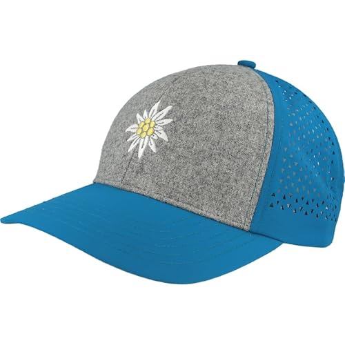 Eisley Unisex Stella Alpina Cap Mit UPF50+ Atmungsaktiv & Schnell Trocknend Klettverschluss, Ozean, Einheitsgröße EU von Eisley