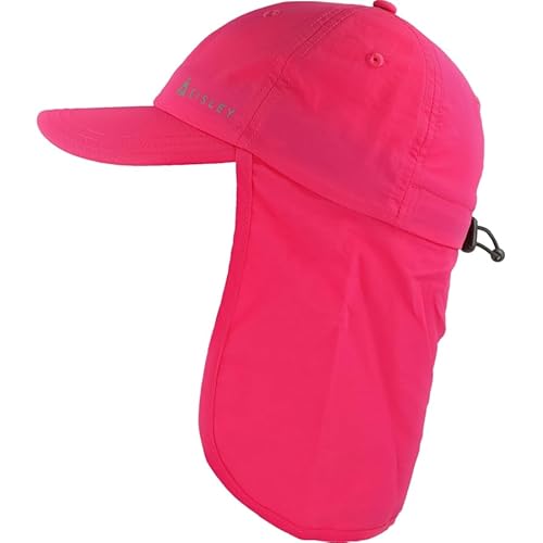 Eisley Unisex Kinder Kairo Kids Cap Mit UPF50+ Atmungsaktiv & Schnell Trocknend Nackenschutz Kordelzug, Rosa, XS EU von Eisley