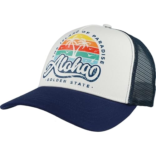 Eisley Unisex Kinder Paradisee Kids Cap Aus 100% Baumwolle Atmungsaktiv Snapbackverschluss, Marine, XS EU von Eisley