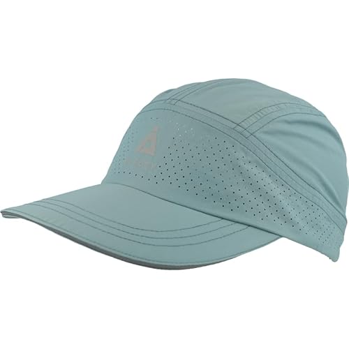 Eisley Unisex Tux Cap Mit UPF50+ Atmungsaktiv & Schnell Trocknend Reflekierendes Piping Klickverschluss, Stormy Sea, M EU von Eisley