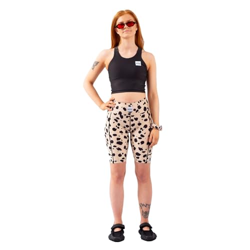 EIVY Damen Venture Biker Shorts, Cheetah, XX-Small von Eivy