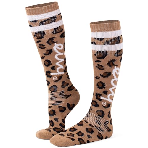 Eivy Damen Cheerleader Wool Socken, Leopard, 3638 von Eivy