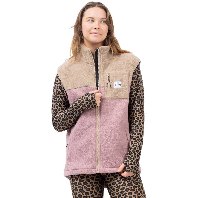 Eivy Damen Fleeceweste Lumberjackie Sherpa Vest von Eivy