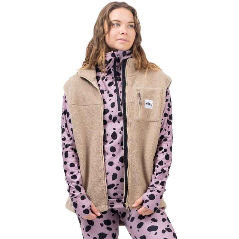 Eivy Damen Fleeceweste Lumberjackie Sherpa Vest von Eivy