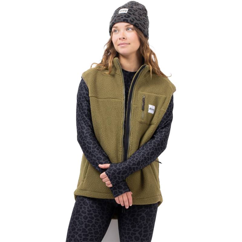 Eivy Damen Fleeceweste Lumberjackie Sherpa Vest von Eivy