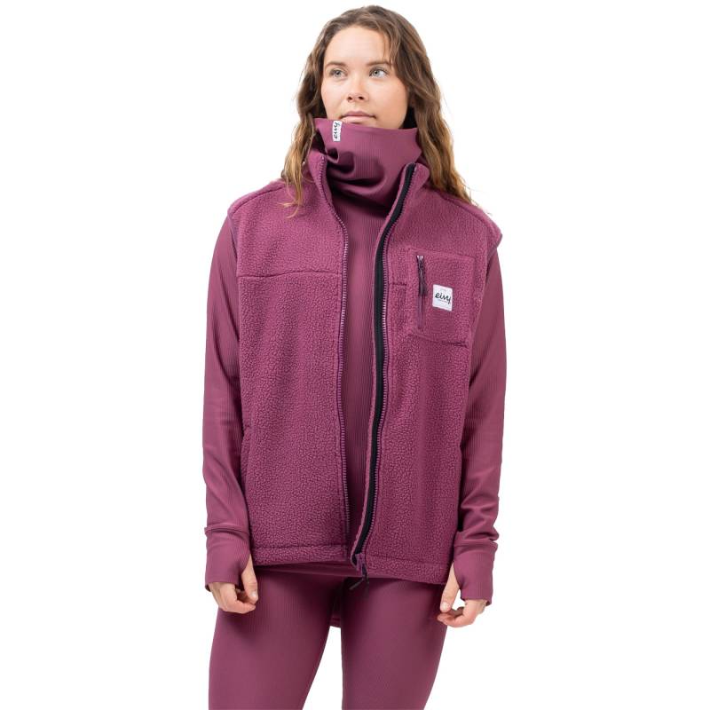 Eivy Damen Fleeceweste Lumberjackie Sherpa Vest von Eivy