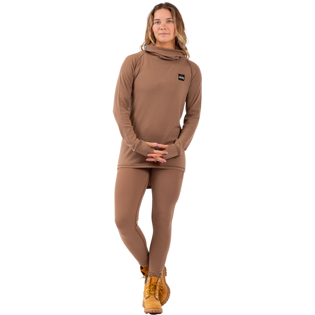 Eivy Damen Funktionsunterwäsche Icecold Wool Gaiter Rib Top von Eivy