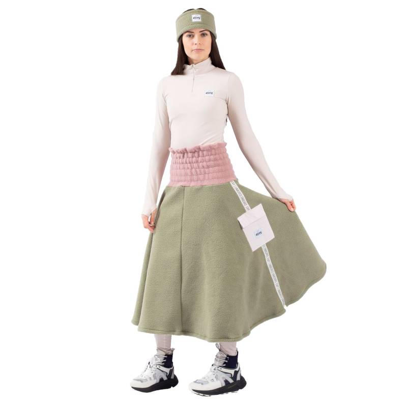 Eivy Damen Maxirock Valley Sherpa Skirt von Eivy