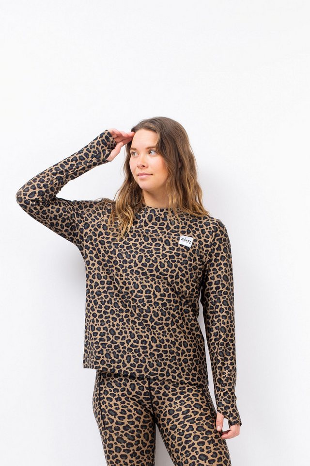 Eivy Longshirt (1-tlg) mit Leoparden-Muster und UV-Schutz von Eivy