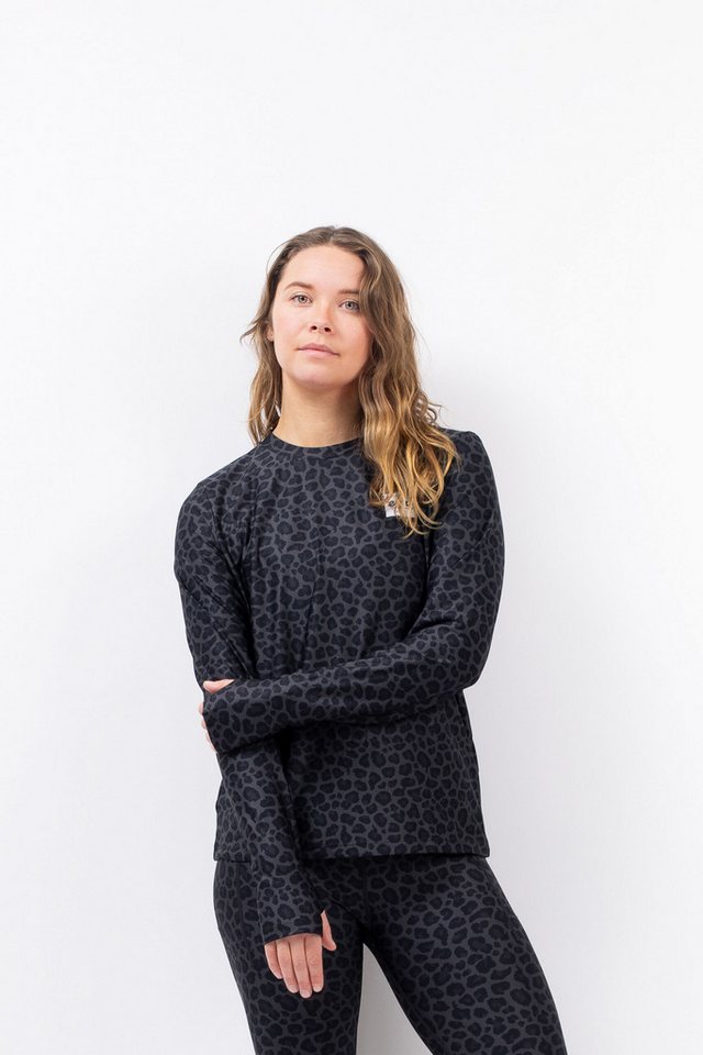 Eivy Longshirt (1-tlg) mit Leoparden-Muster und UV-Schutz von Eivy