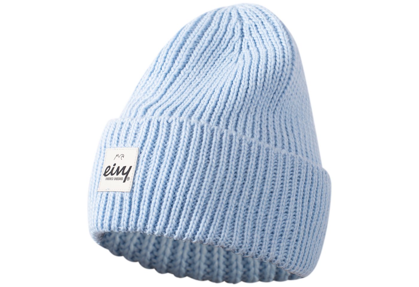 Eivy Skimütze Easter Rib Wool Beanie Faded Fog von Eivy