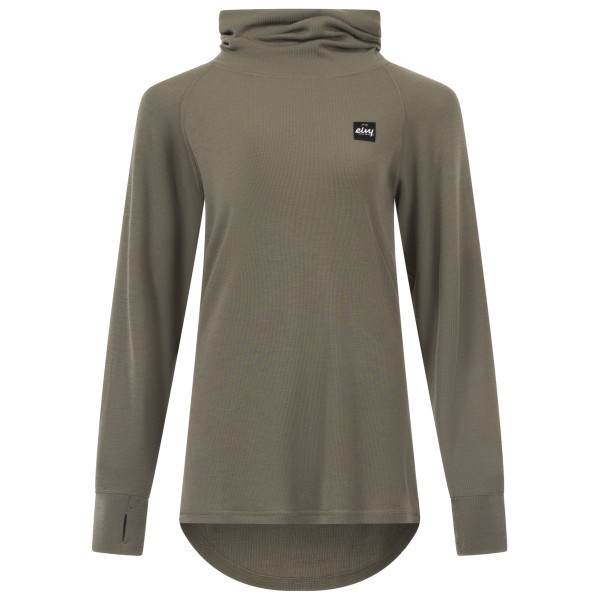 Eivy - Women's Icecold Wool Gaiter Rib Top - Merinounterwäsche Gr XL grau von Eivy