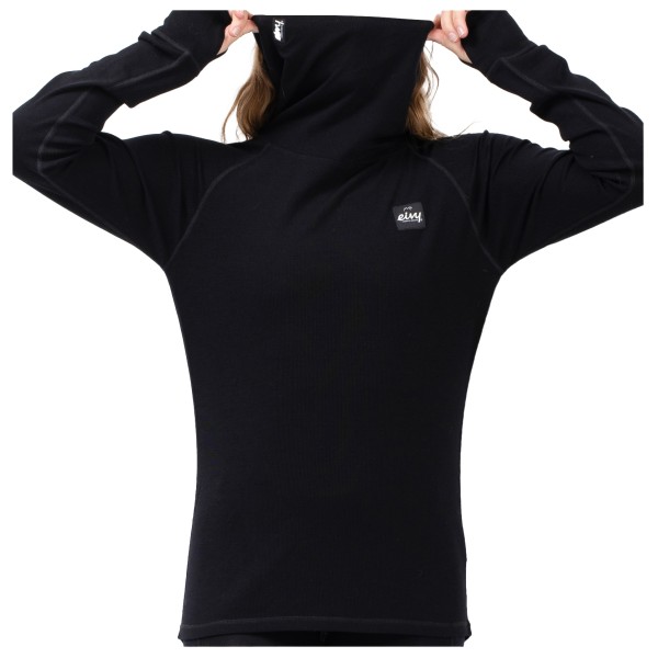 Eivy - Women's Icecold Wool Gaiter Rib Top - Merinounterwäsche Gr XXL schwarz von Eivy