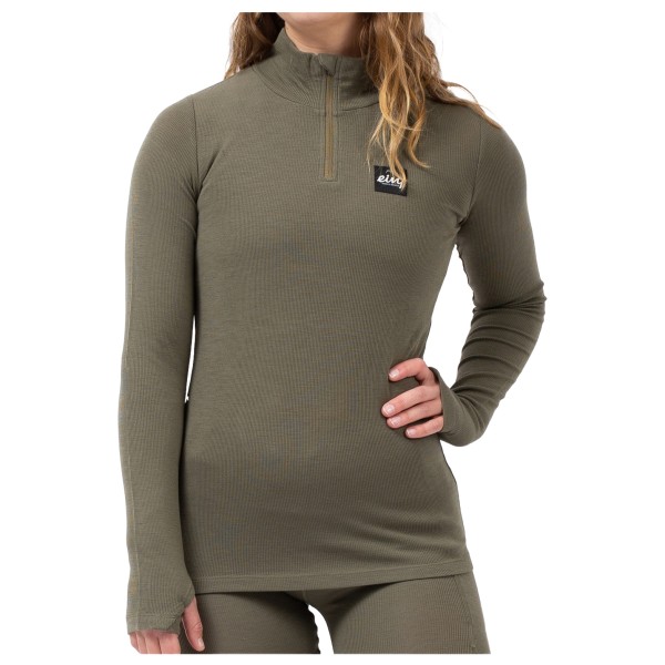 Eivy - Women's Journey Wool Rib Top - Merinounterwäsche Gr S braun von Eivy