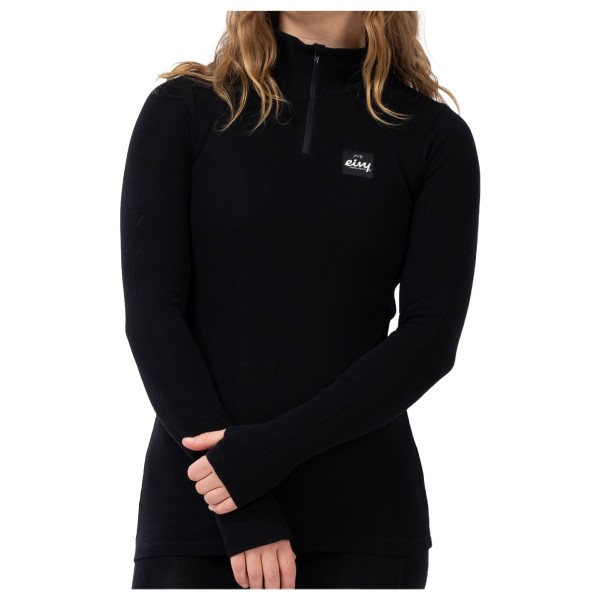 Eivy - Women's Journey Wool Rib Top - Merinounterwäsche Gr XL schwarz von Eivy
