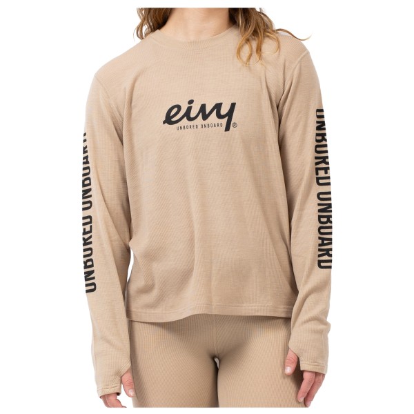 Eivy - Women's Loose Fit MX Wool Rib Top - Merinounterwäsche Gr XXL beige von Eivy