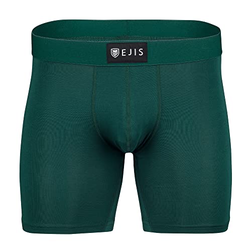 Ejis Schweißabwehr-Boxershorts | Komfortbeutel | Schweißfestes Micro Modal (L, Grün) von Ejis