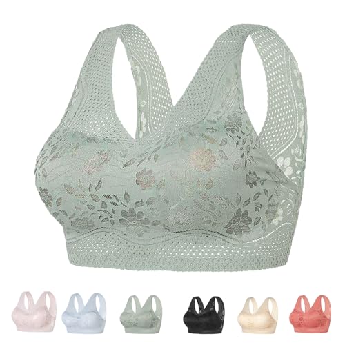 Ejoyiso Wmbra BH Für Seniorinnen Original, Wmbra BH Original, Hohe Elastizität 24h Haltungskorrektur Kein Stahlring (DE/NL/SE/PL, Alphanumerisch, 3XL, Regular, Regular, B) von Ejoyiso